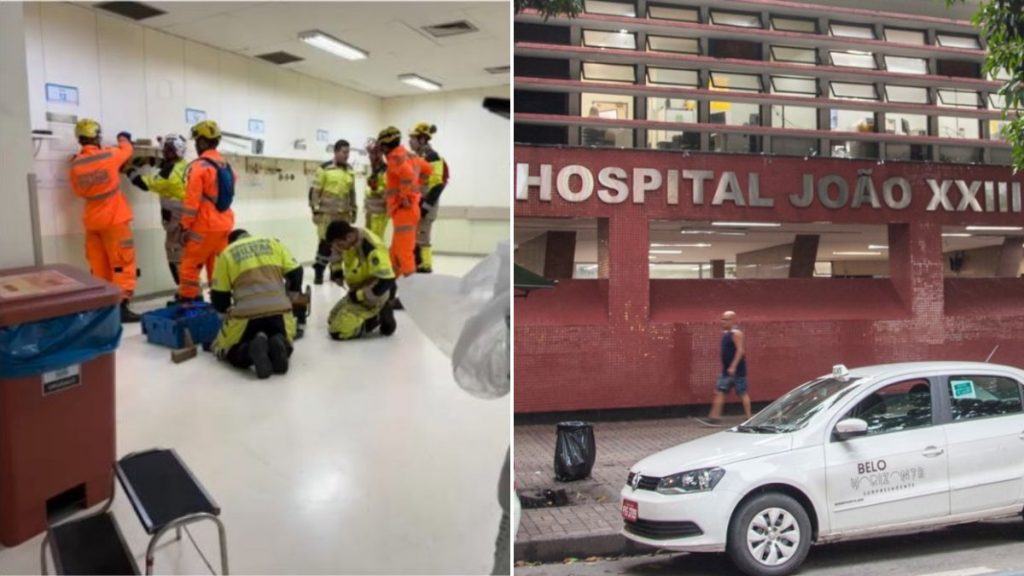 Vazamento de gás no HPS João XXIII foi causado por acompanhante de paciente; sala já foi liberada