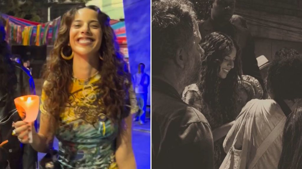 Marina Sena é vista nas Festas de Agosto em Montes Claros