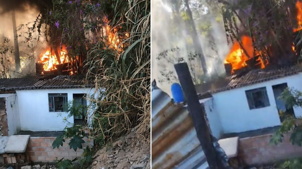incêndio comunidade contagem