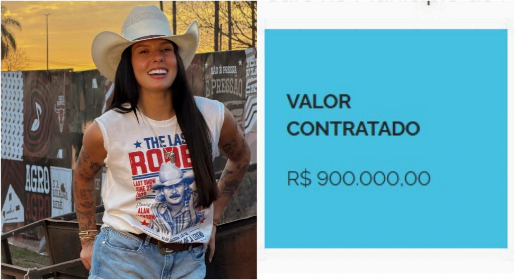 Cidades mineiras contratam show de Ana Castela