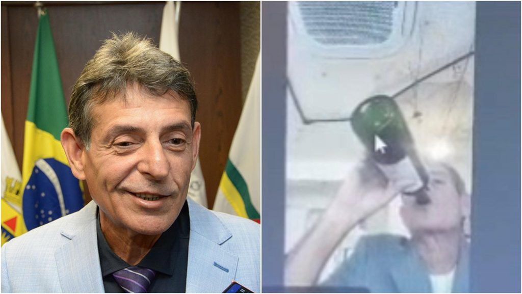 Um juiz de Minas Gerais foi flagrado fumando e tomando vinho durante uma audiência por videoconferência