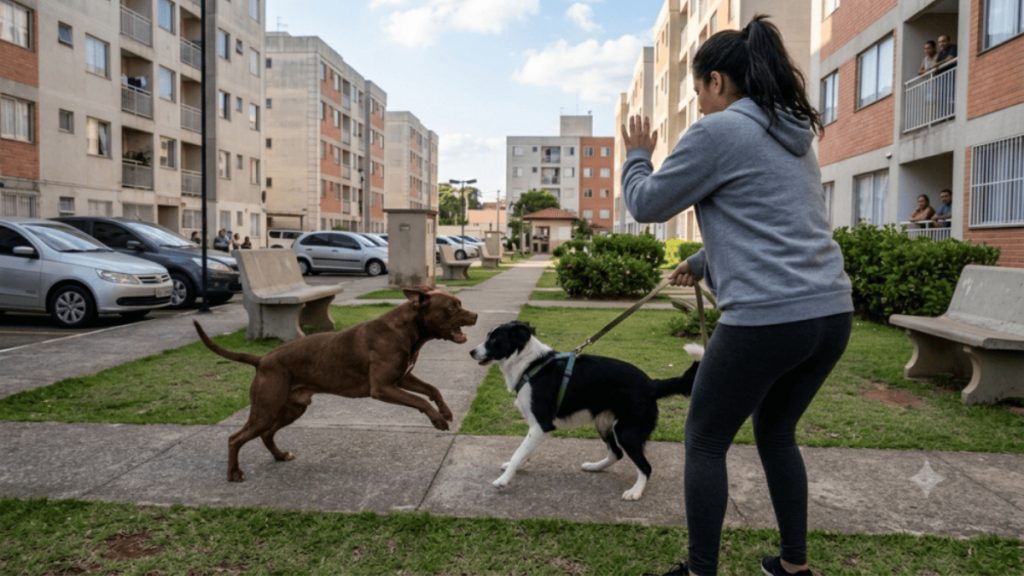 Moradora de condomínio acionou a Justiça após seu cão morrer em decorrência do ataque de um animal de rua