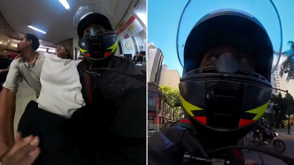 motociclita salvar vitima infarto bh