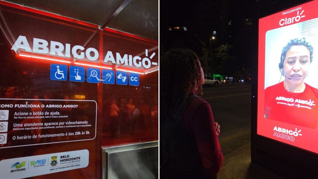 pontos de ônibus bh abrigo amigo