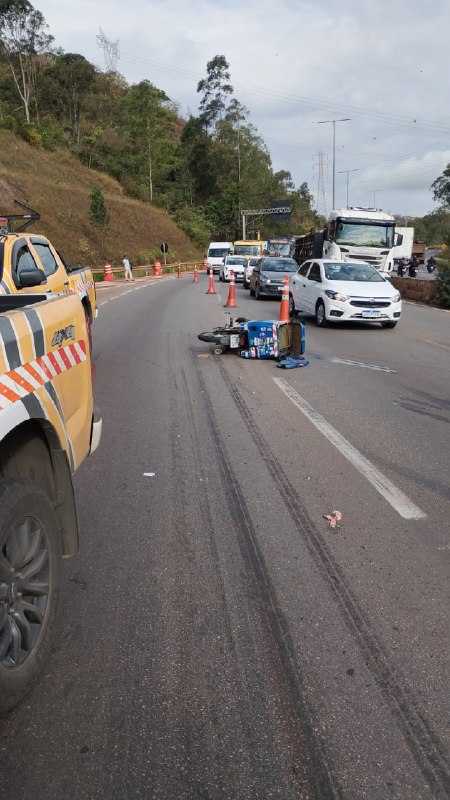 Motociclista morre atropelado no Anel Rodoviário de BH