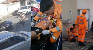 Um jovem foi atropelado por uma BMW em Contagem, na Grande BH