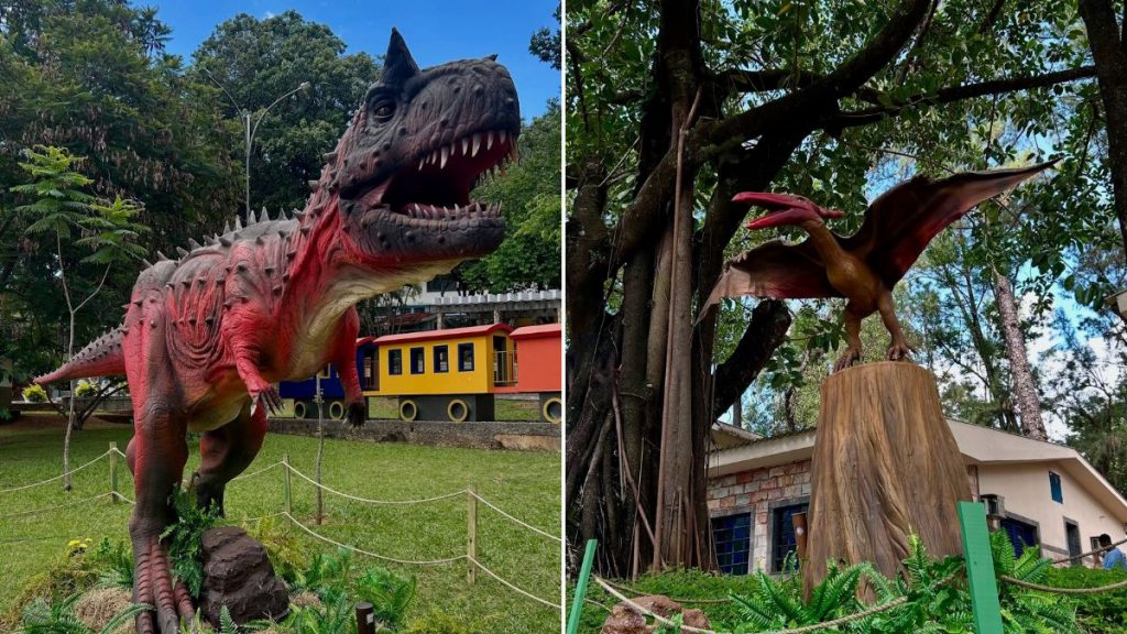 Passeio jurássico: exposições trazem dinossauros de volta a BH