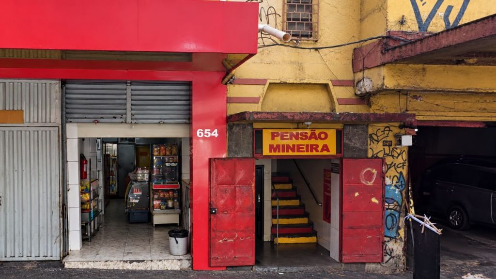 Pensão Mineira, rua Guaicurus BH