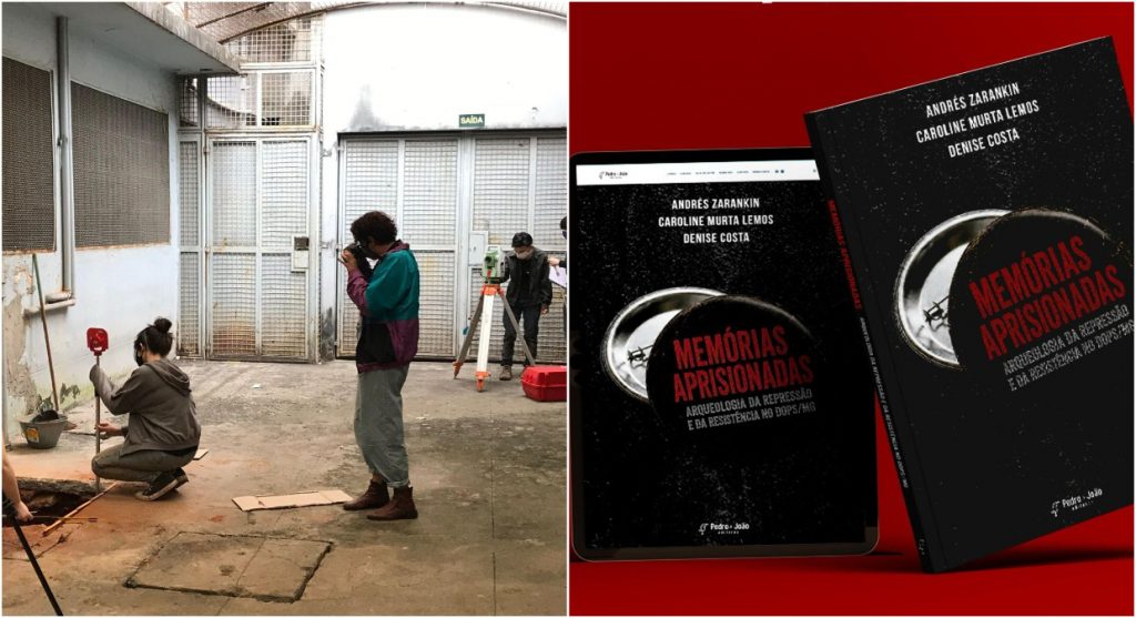 Livro foi feito a partir de escavações no antigo DOPS, em BH