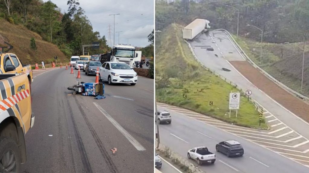 acidentes anel rodoviário congestionamento br-040
