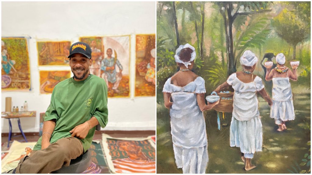 João Gabriel Ifadare inaugura primeira exposição individual na Galeria Brexa, em Belo Horizonte