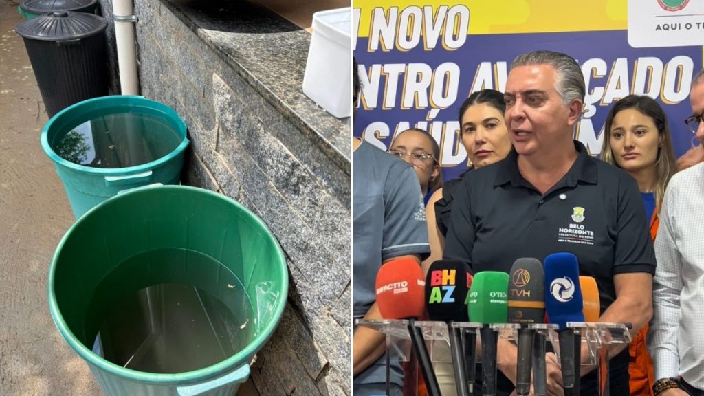 falta d'água bh