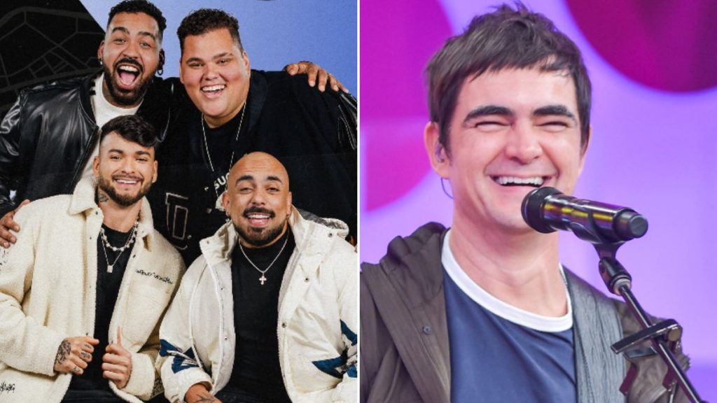 Samuel Rosa participa de show de Xande de Pilares e Grupo Revelação em BH