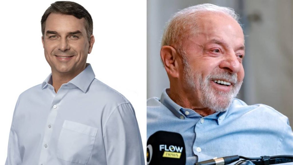 Flávio Bolsonaro e Lula vão disputar 2º turno das eleições presidenciais (Divulgação)