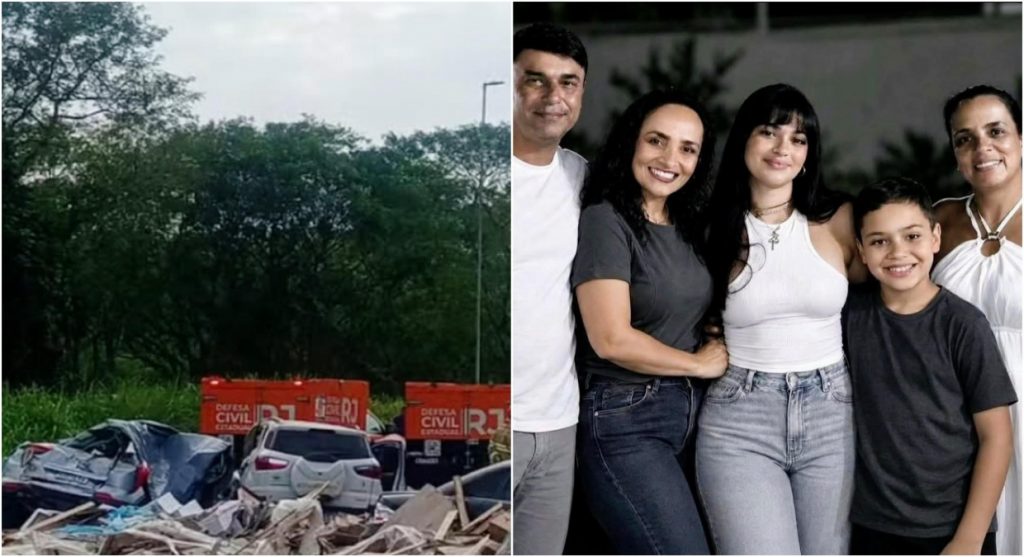 Cinco pessoas de uma mesma família de Juiz de Fora morreram em um acidente na BR-393, no Rio de Janeiro