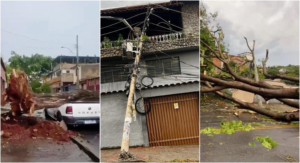 Chuva deixa milhares de consumidores sem energia em Belo Horizonte