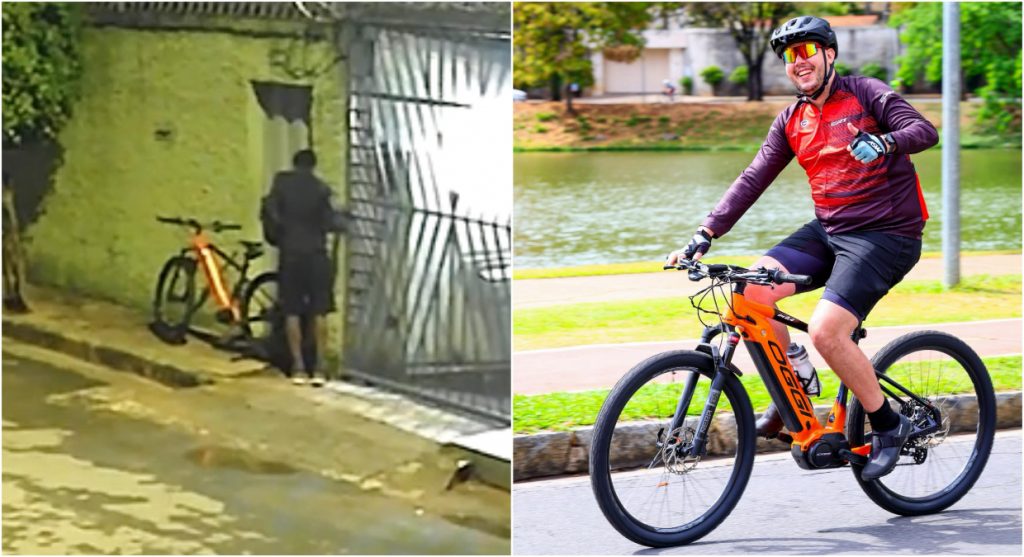 Homem furta bicicleta em prédio de BH