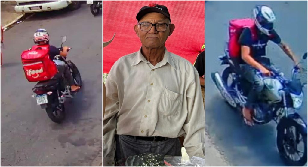 Um idoso foi atropelado e morto por um motociclista que não prestou socorro à vítima, em Contagem