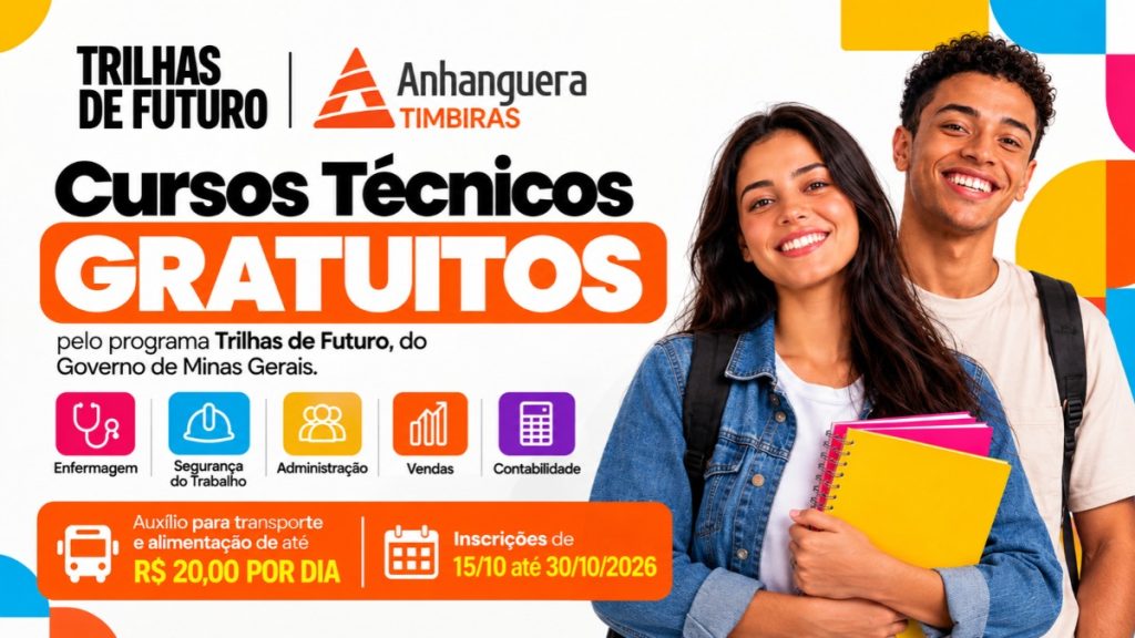 cursos técnicos gratuitos BH