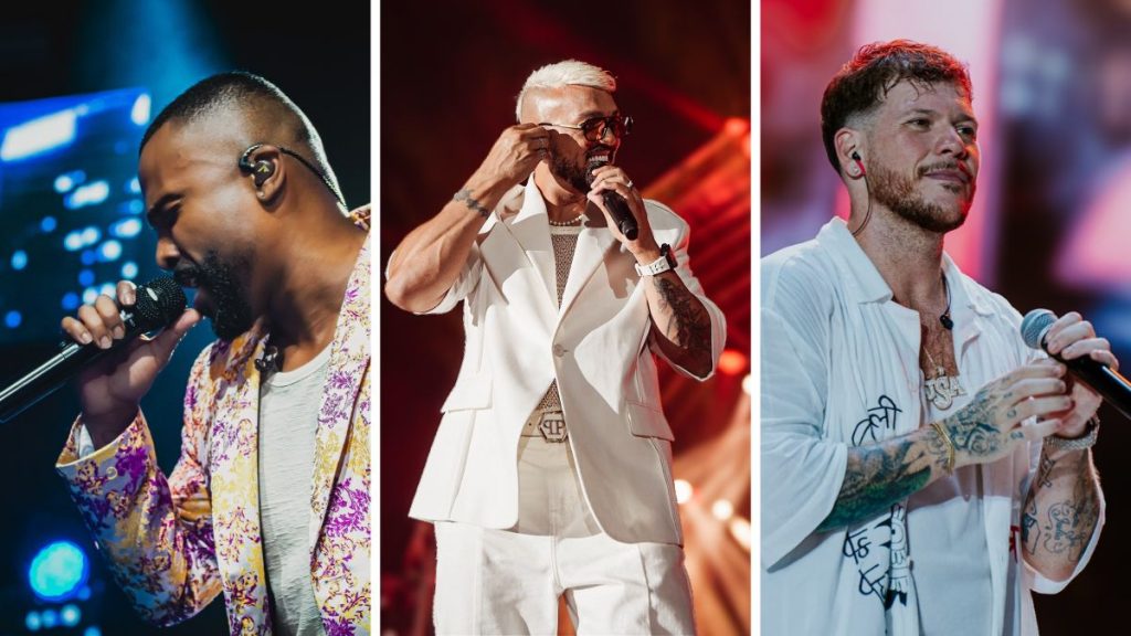 'O Último Samba do Ano': Alexandre Pires, Belo e Ferrugem se apresentam no aniversário de BH