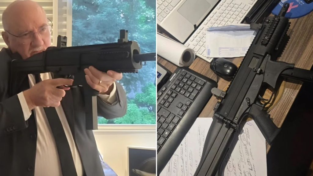 Desembargador do TJMG publica fotos armado com carabina nas redes sociais